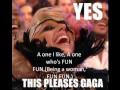 Lady Gaga-Bad Romance Reversed with lyrics!