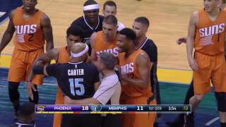 Memphis Grizzlies vs Phoenix Suns Full Game Highlights | 16-17 NBA Season
