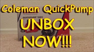 Coleman QuickPump Unboxing and In-Depth Review