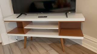 Manhattan Comfort Utopia Collection Mid Century Modern TV Stand Review