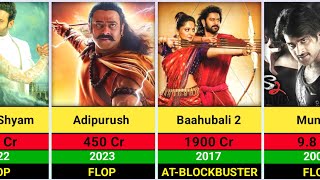 Prabhas Hit and Flop Movies List || Prabhas all movies || Prabhas all movies Verdict
