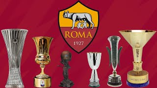 #201 AS ROMA • ALL TITLES [1927 - 2022] |||GIALLOROSSI CAMPIONI UEFA CONFERENCE LEAGUE|||