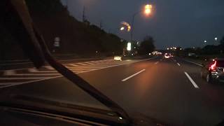 常磐自動車道　友部SA/SIC　谷和原IC　2018/09/10