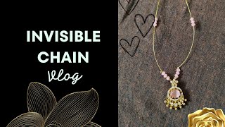 Invisible chain vlog #invisible #chain @Sandycreations888 #pink #pink