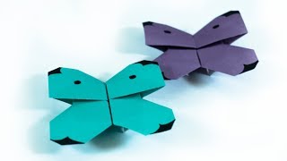 How to make an origami Butterfly | Paper Cabbage Butterfly