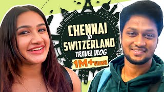 ஒரே fun தான் Mani-யோட  | Chennai to Switzerland Vlog✈️ | Raveena Daha