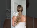 Easy Peasy Ponytail Hairstyle Anyone Can Do