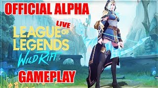 LEAGUE OF LEGENDS WILD RIFT ALPHA GAMEPLAY RELEASED! MOBILE LEGENDS PLAYERS LEAVING (LoL Mobile)