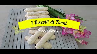 I Biscotti di Fonni-Savoiardi-Facilissimi da preparare