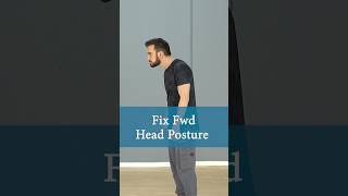 Fix Forward Head Posture (3 Exercises) #posture #forwardheadposture #posturecorrection