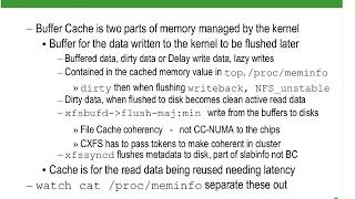 09b Linux Buffer Cache Management Demo