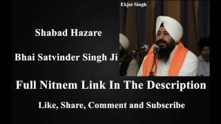 Shabad Hazare - Bhai Satvinder Singh Ji Delhi Wale