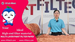 Multi-layer Paint Filter Paper Product Introduction