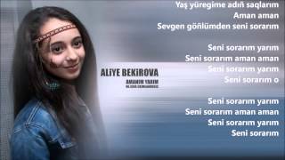 Aliye Bekirova - Amanım yarım (lyrics - Uriye Kadirova, Crimean Tatar Music - DJ Bebek)