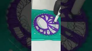 Hypnotic Harmony in Circular Motion #asmr #art #spirograph #shorts #2025 #usa