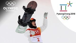Shaun White grabs Snowboard Halfpipe Gold on his very last run | PyeongChang 201