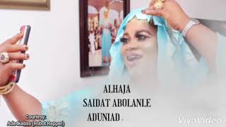 HBD to Alhaja Saidat Abolanle.