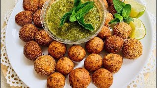 Falafel Ramadan special طرز تهيه فلافل | فلافل افغانى | Falafel | مخصوص ماه مبارك رمضان