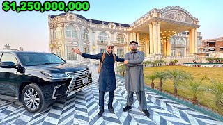 Touring Pakistan Most Expensive House $1.25 BILLION Rupees !!!
