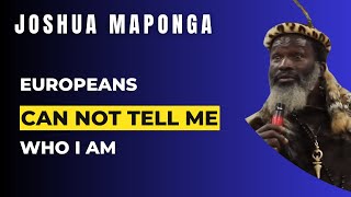 Europeans Cannot Tell Me Who I Am | Joshua Maponga