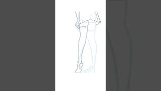 振り返ってこっちを見る女子高生を描く／Let's learn how to draw shadows【ライブ配信切り抜き】