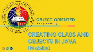 Creating class and objects in Java (Mobile)