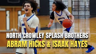 UIL 6A  State Playoffs| Isaak Hayes and Abram Hicks Splash Brothers North Crowley vs Odessa