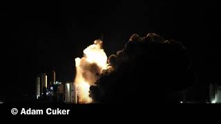 SpaceX Merlin Rocket Engine Test