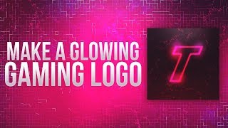 How To Make A Glowing Gaming Logo/Profile Picture in Photoshop 2019