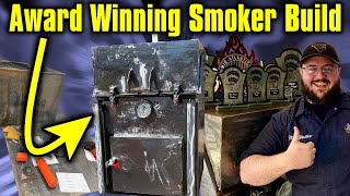 The Ultimate BBQ Smoker Build #smokerbuild #bbqsmoker #homemadesmoker