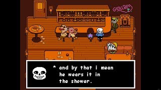 Undertale - Going to Grillby's with Sans!