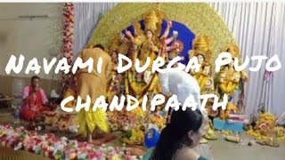 Navami Pujo Chandipaath | Durga Pujo 2024 #durgapujo2024 #bengalivlog