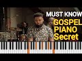 How to play like a Top Gospel pianist | A must know Gospel piano secret.