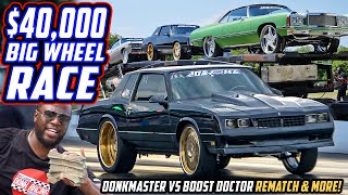 DONKMASTER FIRST EVER $40,000 NATIONAL DONK RACING ASSOCIATION RACE - Boost Doctor REMATCH \u0026 More!