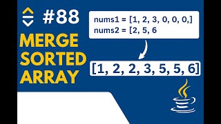 LeetCode 88: Merge Sorted Array | Java Solution Explained Step-by-Step