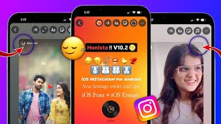 Honista V10.2 🤯 Remention Story | iOS Font + iOS 18 Emojis | Share Reels Like iPhone Story