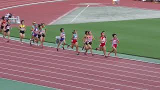 H30　ジュニアオリンピック　B女子1500m　予選2組