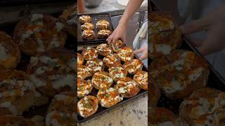 Trying Krispy Pizza’s viral buffalo chicken pinwheel 📍Krispy Pizza, NY #pinwheel #pizza #food