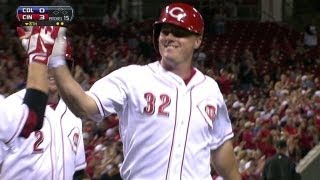 Jay Bruce's two-run homer pads Reds' lead June 3 2013