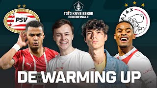 De Warming Up: Bekerfinale 🏆 | Met Robbie van de Graaf, Niek Roozen, Ryan Gravenberch en Cody Gakpo