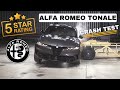 Alfa Romeo Tonale SUV Gets Five Star Crash Tests Rating