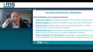 2022 MGFA National Patient Conference:  Caregiving and The Rare of the Rare MG