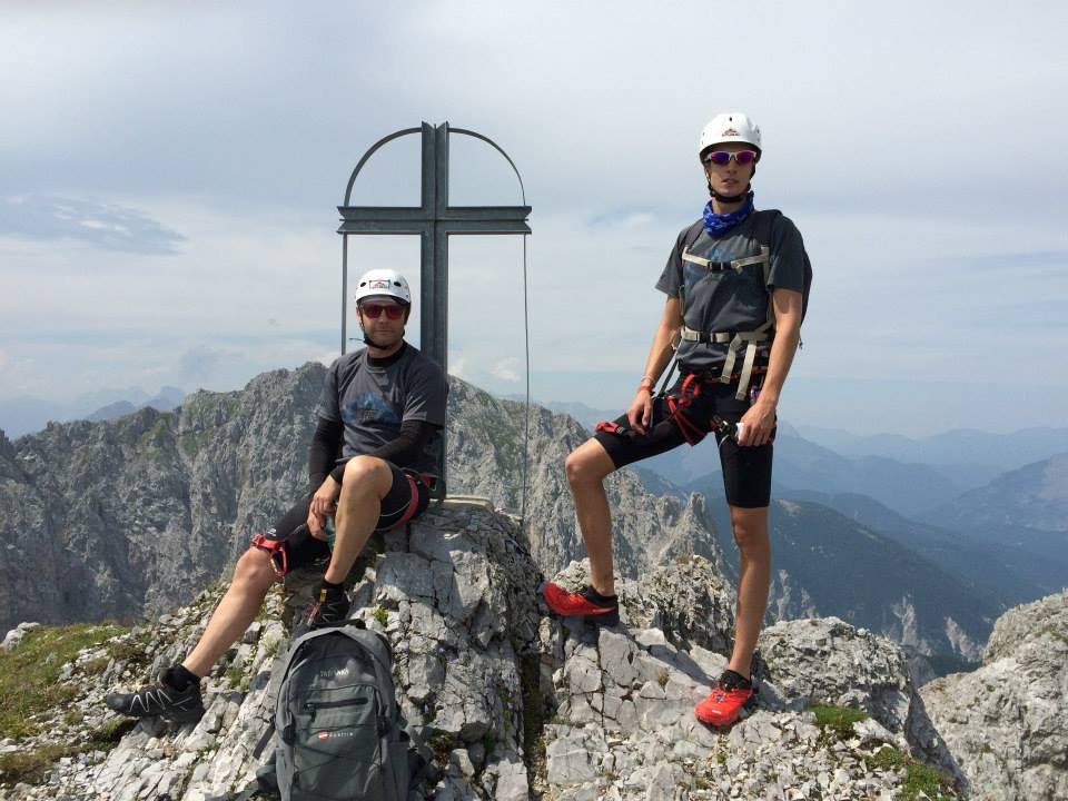 Climbing Via Ferrata Innsbrucker Klettersteig | Austria - YouTube