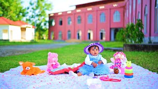 Alankrita''s 1st Birthday Photoshoot with Birthday party 🎉 #birthday #photoshoot #assamese  #viral