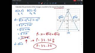 1.4 Distance Formula and Pythagorean Theorem