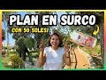 PLAN EN SURCO con 50 SOLES - ¿Qué hacer y qué comer?