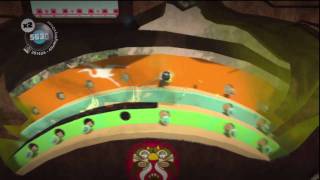 LittleBIGPlanet (720p HD) Walkthrough Part 62 - Wheel of Misfortune - Survival Challenge