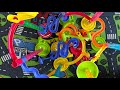 5 minutes marble run satisfying asmr | Pak Marble Race
