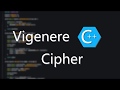 Vigenere Cipher [C++] CRYPTOGRAPHY #2