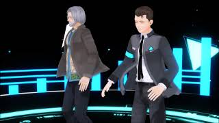 [MMD DBH] Connor and Hank Glide